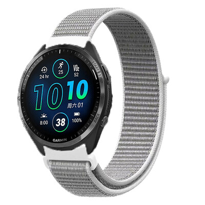 20 22 mm nailonist kellarihm Garmin Vivoactive 3 4 5/Venu 2 Plus/Venu 3/Forerunner 265 965 745 645 255 muusikakonksu aasa rihm