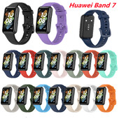 Silikonska narukvica za Huawei Band 7 remen 45 mm Correa narukvica Huawei Band Series 7 45 mm remen sat Zaštitni dodaci