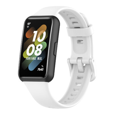 Silikonska narukvica za Huawei Band 7 remen 45 mm Correa narukvica Huawei Band Series 7 45 mm remen sat Zaštitni dodaci