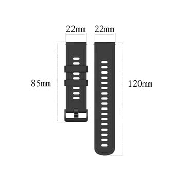 Λουράκι καρπού 22 mm για Xiaomi Mi Watch Έγχρωμη ζώνη ρολογιού Έξυπνο ρολόι για ρολόι Xiaomi MI S1 ενεργό βραχιολάκι Correa Αξεσουάρ