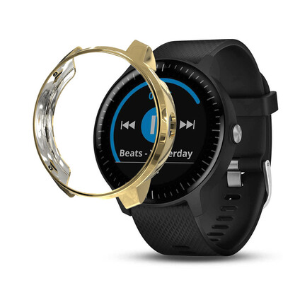 Garmin Vivoactive 3 ekraanikaitseümbrise kate Kvaliteetne TPU kaitseraam Garmin Vivoactive3 kella kate
