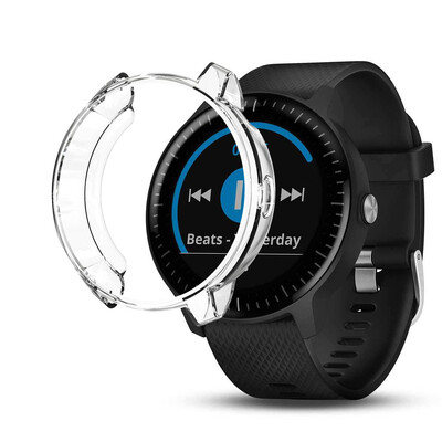 Garmin Vivoactive 3 ekraanikaitseümbrise kate Kvaliteetne TPU kaitseraam Garmin Vivoactive3 kella kate