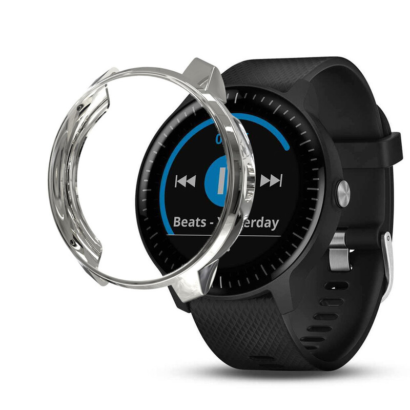 Garmin Vivoactive 3 ekraanikaitseümbrise kate Kvaliteetne TPU kaitseraam Garmin Vivoactive3 kella kate