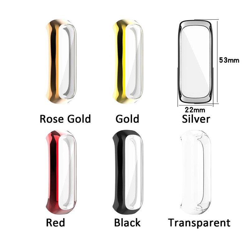 Аксесоар Smart Wristband Hard Shell PC Защитен калъф Капак Протектор на екрана за Samsung Galaxy Fit 2 SM-R220