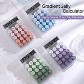 Mehanički kalkulator s tipkama, 10-znamenkasti zaslon, veliki LCD zaslon, kalkulator, osnovni standardni kalkulator za školski dom