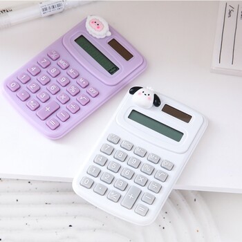 Cartoon Cute Calculator Fashion Mini Portable Μικρή Αριθμομηχανή Φορητός Υπολογιστής γραφείου για μαθητές Δημοτικού