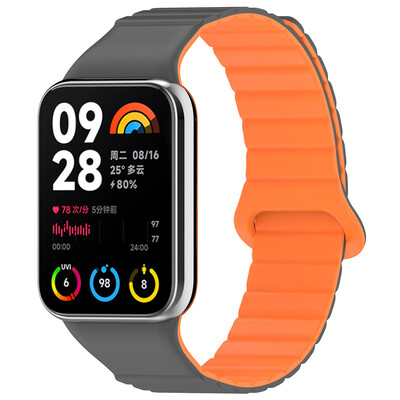 Каишка с магнитна примка за Xiaomi Mi Band 8 Pro Wristband Силиконова резервна гривна за Mi Band 8 Pro Smart Watch Band Correa