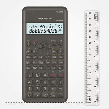 FX-82MS 2nd Scientific Calculator Function Multi-replay, 2-line Display Combination Statistics Calculator for University School