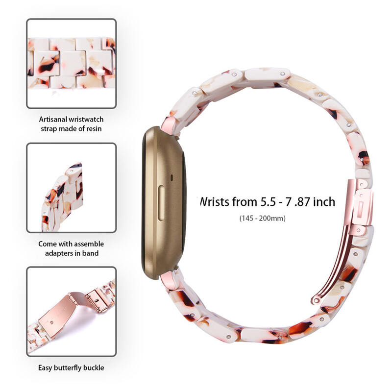 Essidi New Resin Watch Bands For Fitbit Versa 4 3 Narukvica Ručna narukvica Remen Petlja za Fitbit Sense 2 Correa