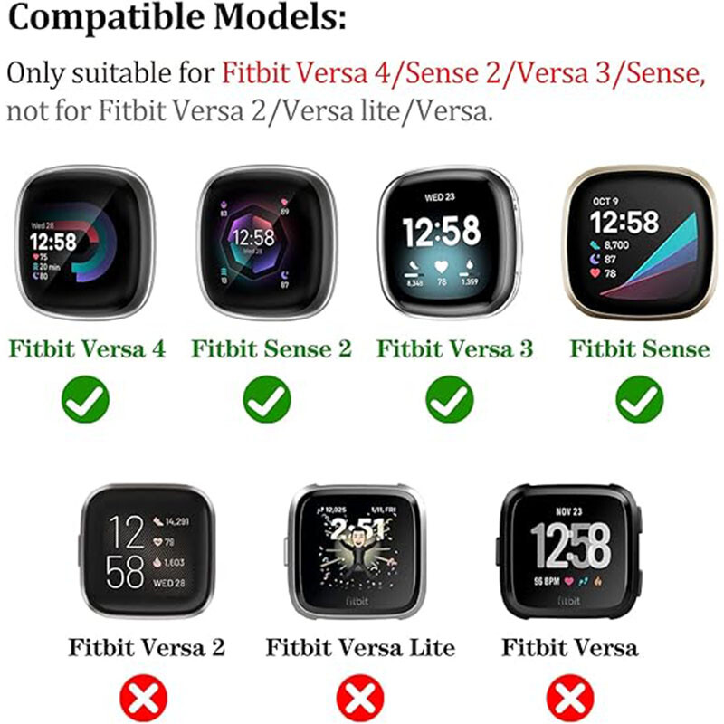 Essidi New Resin Watch Bands For Fitbit Versa 4 3 Narukvica Ručna narukvica Remen Petlja za Fitbit Sense 2 Correa