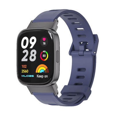 Каишка за Redmi Watch 3 Смарт гривна Глобална версия Силиконова каишка за китка Каишка за часовник за Redmi 3 Каишка Аксесоари за SmartWatch