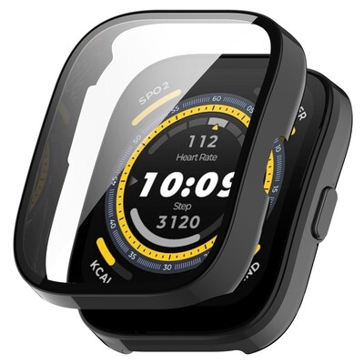 PC Case Glass za Amazfit Bip 5 All-around Screen Protector Bumper Shell Amazfit Bip 3 3 Pro Bip5 Cover Smartwatch Cover Dodaci