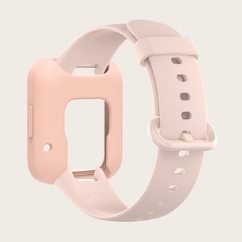 Για Redmi Watch 2 Wrist Straps + Protective Case 2-in-1 Wristband Βραχιόλι ρολόι από σιλικόνη Για Redmi Watch 2 Lite