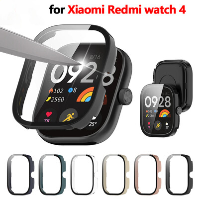 PC torbica+staklo za Xiaomi Redmi Watch 4 kaljeno staklo film protiv ogrebotina branik zaštitni poklopac tvrda školjka futrola za zaštitu zaslona