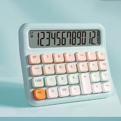Osnovni kalkulator s iznimno velikim LCD zaslonom, prijenosno stolno računalo za kućnu upotrebu na baterije