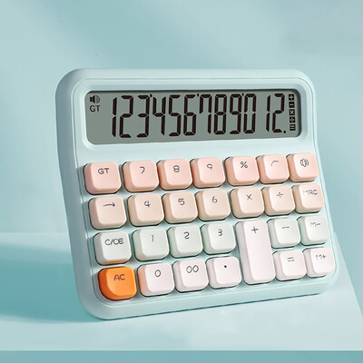 Osnovni kalkulator s iznimno velikim LCD zaslonom, prijenosno stolno računalo za kućnu upotrebu na baterije