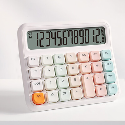Osnovni kalkulator s iznimno velikim LCD zaslonom, prijenosno stolno računalo za kućnu upotrebu na baterije
