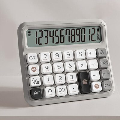 Osnovni kalkulator s iznimno velikim LCD zaslonom, prijenosno stolno računalo za kućnu upotrebu na baterije