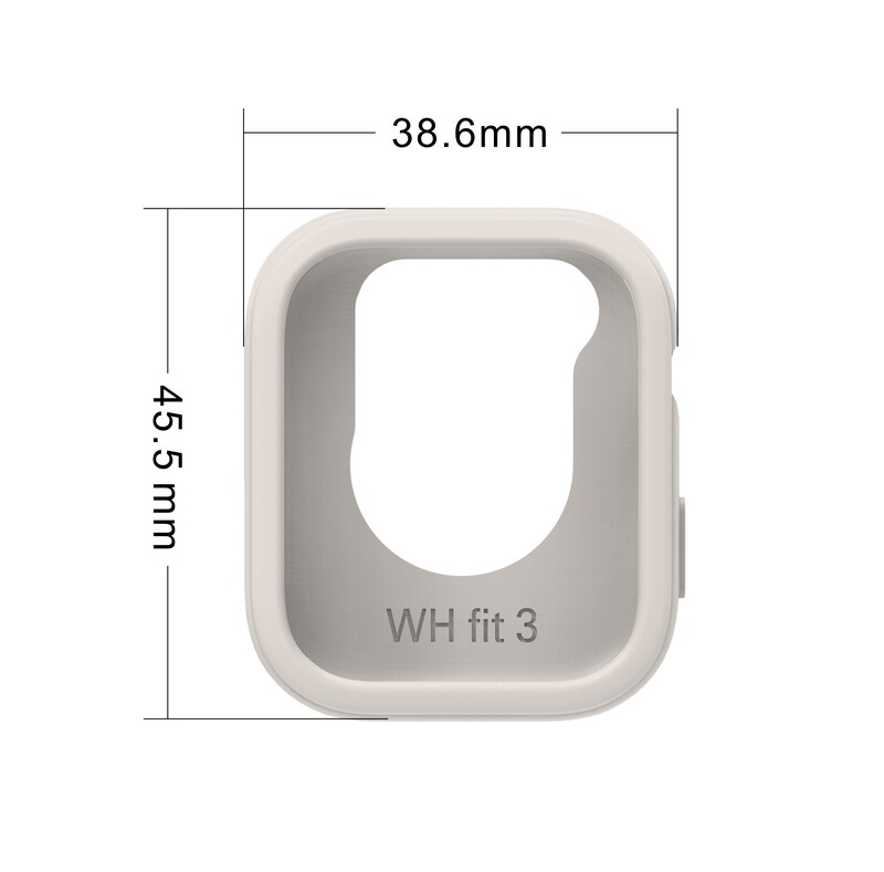 Za Huawei Watch Fit 3 silikonska zaštitna torbica Watch Shell Protector Mekana i izdržljiva dodatna oprema za zaštitu satova