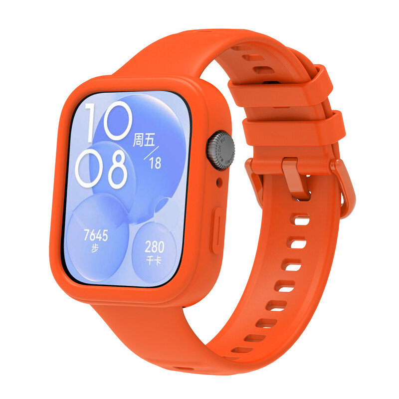 Za Huawei Watch Fit 3 silikonska zaštitna torbica Watch Shell Protector Mekana i izdržljiva dodatna oprema za zaštitu satova