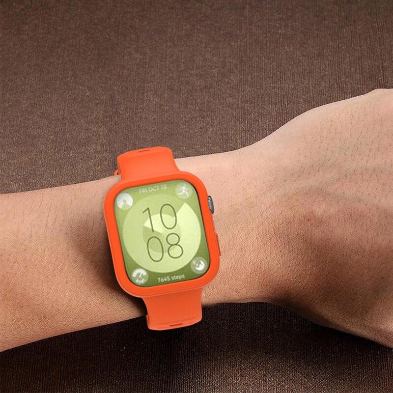 Za Huawei Watch Fit 3 silikonska zaštitna torbica Watch Shell Protector Mekana i izdržljiva dodatna oprema za zaštitu satova