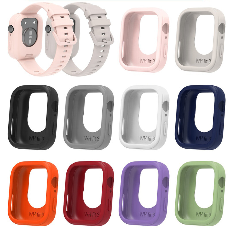 Za Huawei Watch Fit 3 silikonska zaštitna torbica Watch Shell Protector Mekana i izdržljiva dodatna oprema za zaštitu satova