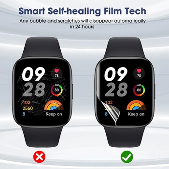 Μεμβράνη Hydrogel για Xiaomi Redmi Watch 3 Active Smartwatch Αξεσουάρ Καμπυλωτή μαλακή προστασία οθόνης Redmi Watch 3/3 Lite Not Glass