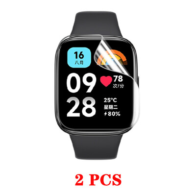 Хидрогелово фолио за Xiaomi Redmi Watch 3 Active Smartwatch Аксесоари Извит мек протектор за екран Redmi Watch 3/3 Lite Не е стъкло