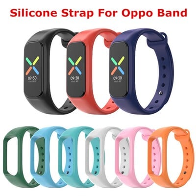 Pentru curea de banda Oppo Bratara de inlocuire din silicon Bratara de banda de ceas inteligenta sport pentru Accesorii pentru curea de ceas Oppo