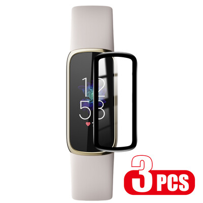 5D mekana zaštitna folija od staklenih vlakana za Fitbit Luxe Full Curved Cover Zaštitna folija za zaslon za Fitbit Luxe Smartwatch Dodaci