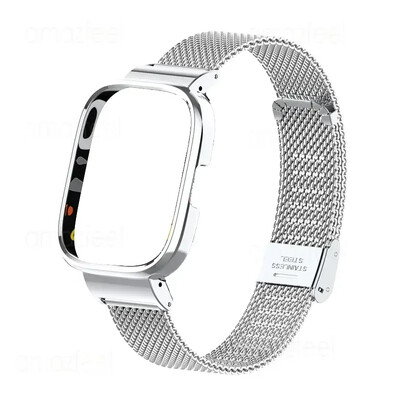 Metalni remen za Redmi Watch 3 Active Watchband Zaštitna torbica za redmi watch 3 active Narukvice redmi 3 active Zaštitna školjka