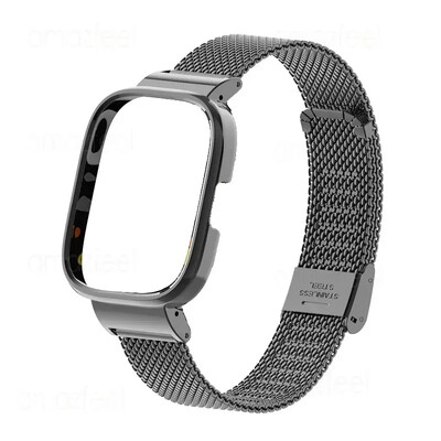 Metalni remen za Redmi Watch 3 Active Watchband Zaštitna torbica za redmi watch 3 active Narukvice redmi 3 active Zaštitna školjka