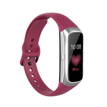 Λουράκι καρπού σιλικόνης για βραχιόλι Samsung Galaxy Fit SM-R370 Βραχιόλι Smart Watch Band