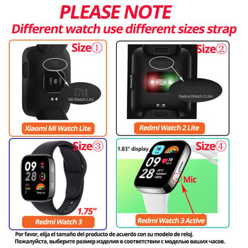 Για Redmi Watch 3/3 Active Metal βραχιόλι για Redmi Watch 2 Lite Band Cover Strap Xiaomi Watch Lite Μαγνητικός βρόχος+Προστασία θήκης