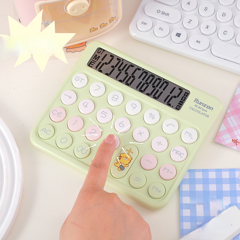 Slatko računalo s velikom tipkom Veliki zaslon Mehanička točkasta tipkovnica Povratak u školu Pribor za studente/financije Pribor