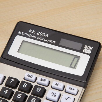 KK-800A Metal Desktop Υπολογιστής μεγάλης γραμματοσειράς 8 A Business Computer Αναλώσιμα γραφείου με κατασκευαστή Χονδρική