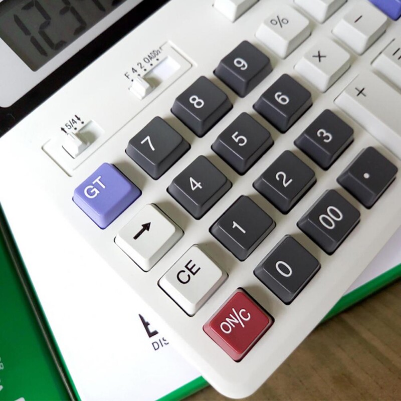 Stolni kalkulator Kalkulator Solarna baterija Elektronički elektronički kalkulator 12-znamenkasti Power School Student Office Desktop Calcul