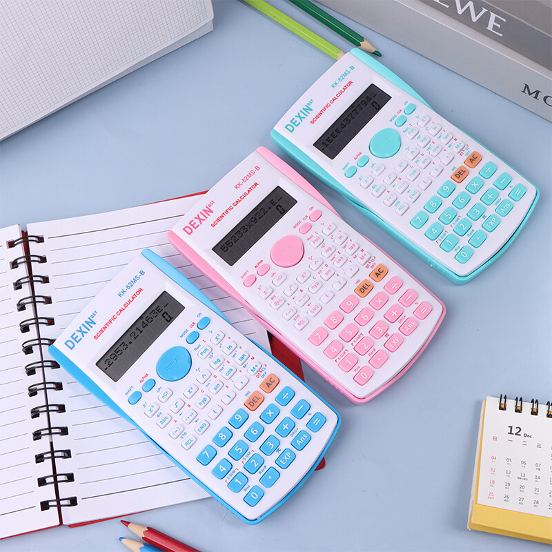 Ručni prijenosni 82MS znanstveni kalkulator Studentski dvoredni zaslon Višenamjenski kalkulator za podučavanje matematike