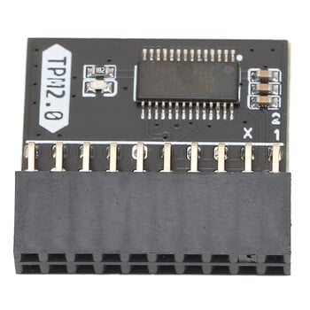 20Pin TPM2.0 Module Standalone Crypto Processor TPM 2.0 Encryption Security Module PCB Material Wide Application for Computer