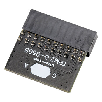 20Pin TPM2.0 Module Standalone Crypto Processor TPM 2.0 Encryption Security Module PCB Material Wide Application for Computer