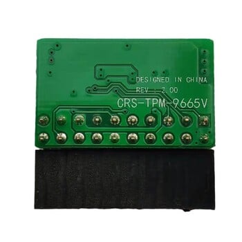 20pin TPM 2.0 LPC Security Module Board Remote card for ASUS GIGABYTE Motherboard Multi-brand for Windows 11 Green/Black