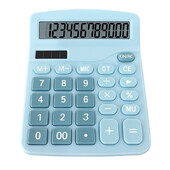 Calculator cu afișaj LCD mare cu 12 cifre Calculator cu funcție standard cu energie solară și baterie dublă pentru birou de birou de bază de acasă