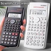 240 Functions Engineering Scientific Calculator 2-line Standard Function Calculator Αξεσουάρ γραφείου Σχολικά είδη γραφείου
