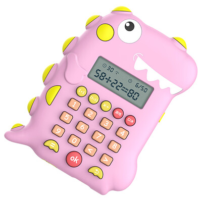 Electronic Math Games Machine Kids Early Education Machine Kids Cartoon Calculator