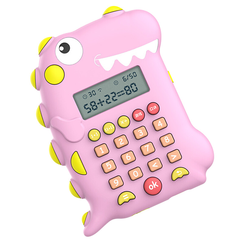Electronic Math Games Machine Kids Early Education Machine Kids Cartoon Calculator