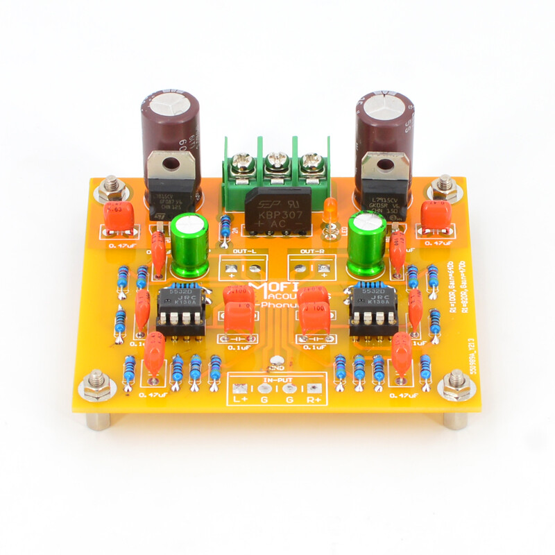 MOFI-T-Phonum 1 MM/MC Phono Amplofier RIAA – DIY KIT