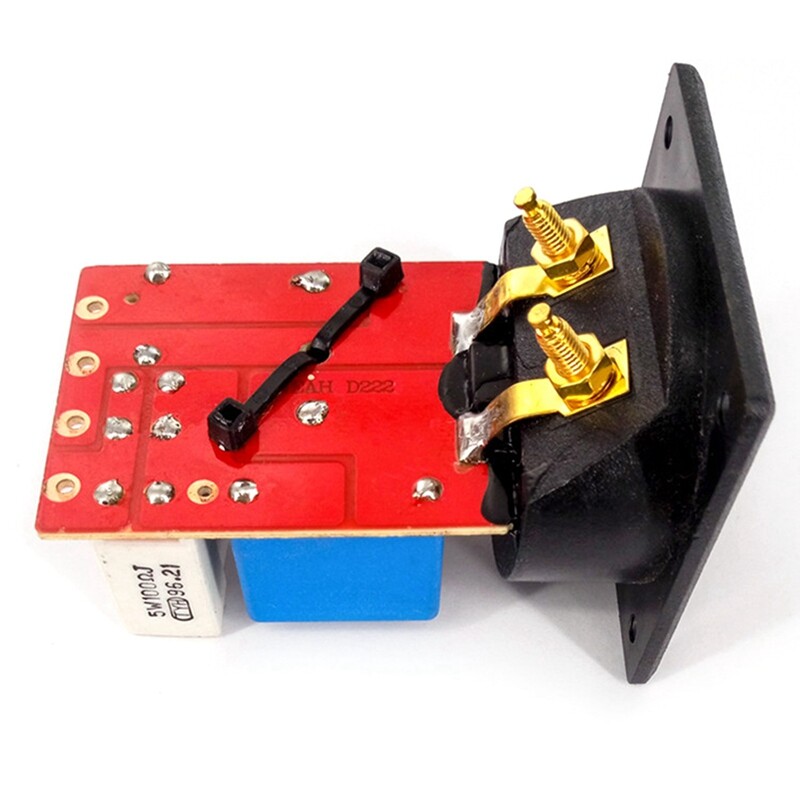 2 бр. 80 W 2-лентов Hi-Fi високоговорител, честотен разделител, кръстосани филтри с разклонителна кутия