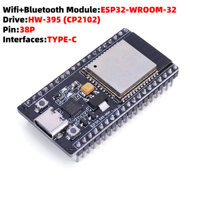 ESP32 ploča za proširenje WiFi+Bluetooth-kompatibilna razvojna ploča ultra niske potrošnje 30/38Pin ESP-32S ESP32-WROOM-32D/32U ESP 32