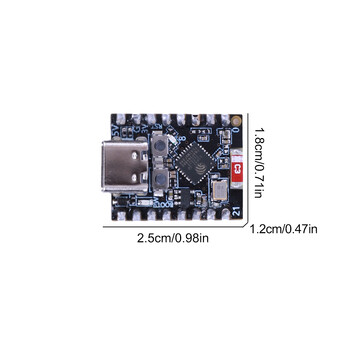 για Arduino ESP32-C3 Super Mini WiFi Πλακέτα ανάπτυξης Bluetooth ESP32 C3 Dev IOT Board ESP32C3FN4 Chip συγκολλημένο και μη συγκολλημένο