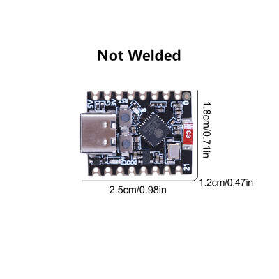 skirta Arduino ESP32-C3 Super Mini WiFi Bluetooth plėtros plokštė ESP32 C3 Dev IOT plokštė ESP32C3FN4 suvirinta ir nesuvirinta